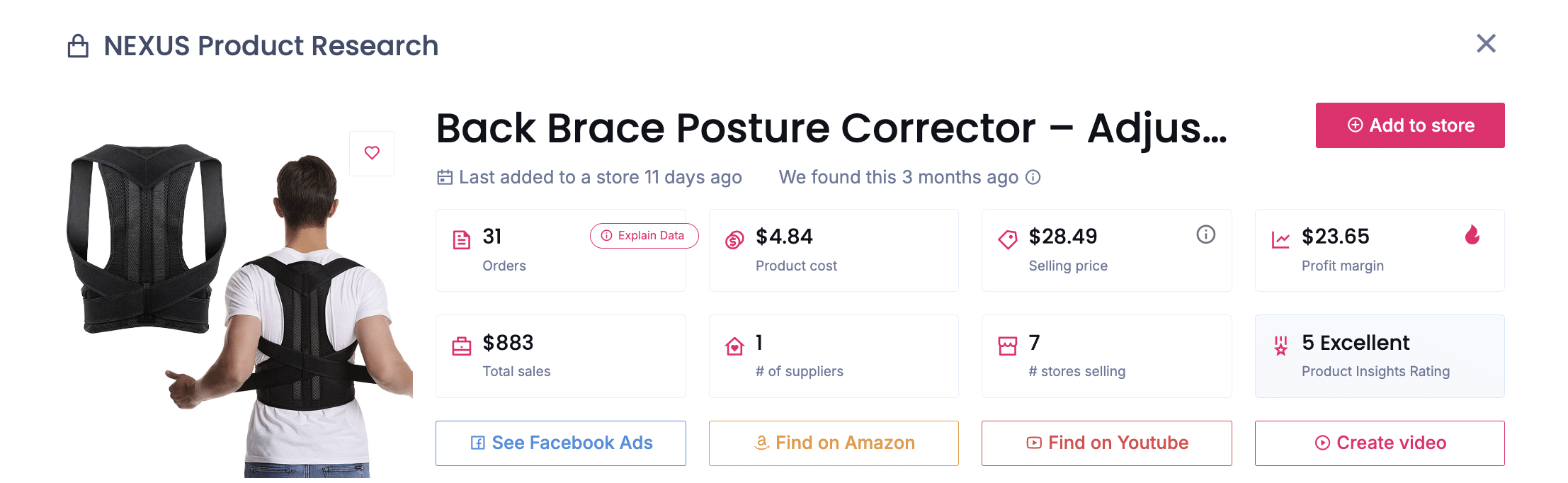 PosturePro Smart Brace – Straighten Up and Sell More